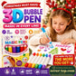 💥LAST DAY BUY 1 GET 1 FREE!!🎁🔮Magic Pen – Draw 3D with one stroke!🎄DIY Bubble Magic Drawing Pens 8