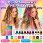 ⏳LAST DAY SALE 70% OFF!!🌈12-Color Temporary Hair Chalk Applicator Set🌈 |✅No Bleach, No Stain | 2