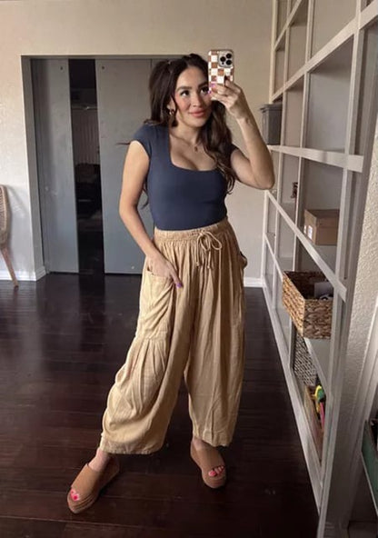 🔥LAST DAY SALE 50% OFF🔥Buy 2 get 5% off 👖Women's Linen Casual Wide Leg Pants
