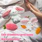 ⏳LAST DAY SALE: ￡7.99!!  🍓Strawberry Bunny Transformed into Little Rabbit🎀 Fruit Doll Plush Toy🐰