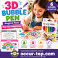 💥LAST DAY BUY 1 GET 1 FREE!!🎁🔮Magic Pen – Draw 3D with one stroke!🎄DIY Bubble Magic Drawing Pens 8