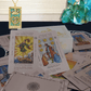 🔮40% OFF NOW! ✨ Witchy Cauldron Tarot Card Set – Rose Gold Accents, Complete Guide Book & Velvet Pouch 🎴📖