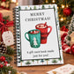 🔥🎁ONLY ￡6.66!!!-Ready for Christmas!🎅Christmas Gift Card Album -👍DIY Spiral-Bound Christmas Gift Card Album with Surprise Pages2