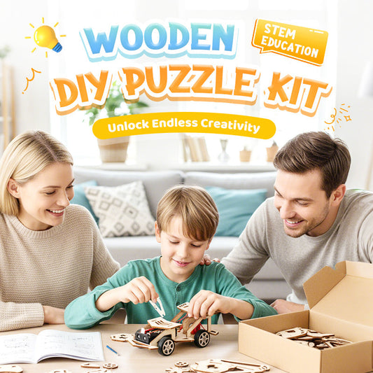 🎁🔥Last day sale 50% OFF🔥🧩 DIY Creative Handmade Tech Toys - Build & Learn with Electronic Components, Fun STEM Education for Kids 🚀📦