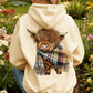 🌟CHRISTMAS SALE 50% OFF!!🎁Cute Highland Cow Cozy Fleece-Lined Hooded Sweatshirt🦬