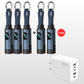 ⏳💥Final 3 hours-￡7.99!!🔌 4-in-1 Charging Cable with Digital Display & Keychain – Fast-Charging, Kink-Resistant & Compact