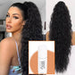💜2026 NEW IN £12.99!!⚡50K+ SOLD! 💜Curly Wavy Frizzy Hair Extension with Ponytail