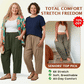 🌞Summer Hot Sale-70% Off!!🌿 Women Comfort Lightweight Linen Wide Leg Cargo Pants