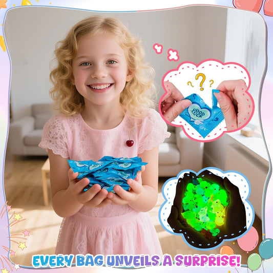 🔥Hot Sale 50% Off 🐼Mini Glow in The Dark Animal Resin Models 🐼