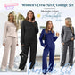 🎁LAST DAY SALE 70% OFF👍✨Women's Crew Neck Top & Drawstring Pants Set 2