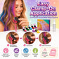 ⏳LAST DAY SALE 70% OFF!!🌈12-Color Temporary Hair Chalk Applicator Set🌈 |✅No Bleach, No Stain | 2