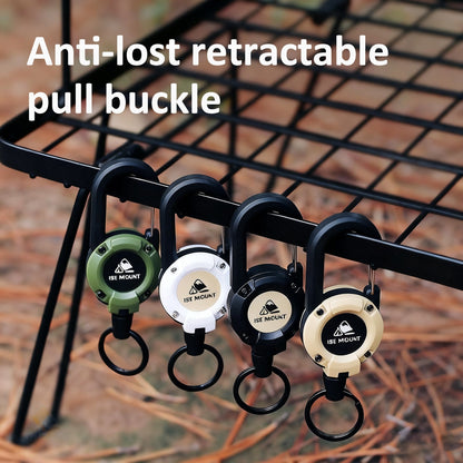 ⏳🏆LAST DAY SALE: ￡7.99!! 🎁Buy 1 Get 1 Free🔥🔑Retractable Carabiner Keychain – 65cm steel lanyard, 100,000 pull cycles. Lightweight & sturdy.