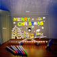 🔥HOT SALE 50% OFF🎁🎄LED Erasable DIY Acrylic Transparent Message Board🎁
