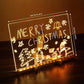 🔥HOT SALE 50% OFF🎁🎄LED Erasable DIY Acrylic Transparent Message Board🎁