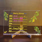 🔥HOT SALE 50% OFF🎁🎄LED Erasable DIY Acrylic Transparent Message Board🎁