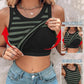 🌞Summer Hot Sale-60% Off!!🌿💖Ribbed Stretchy Tank Top with Shelf Bra