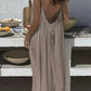 🎁💥LAST DAY SPECIAL PRICE!⚡50K+ SOLD!💃Women's Solid Color Backless Cami Dress