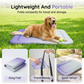 🔥Summer Hot Sale -Only £9.99!!⚡50K+ SOLD!❄️Pet Cooling Pad Mat for Dogs and Cats - ✅Breathable Soft Sleeping Cushion for Indoor Floors Sofas🛋️|Car Travel🚗| Washable Multiple Sizes Available☀️🐶🐱