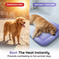 🔥Summer Hot Sale -Only £9.99!!⚡50K+ SOLD!❄️Pet Cooling Pad Mat for Dogs and Cats - ✅Breathable Soft Sleeping Cushion for Indoor Floors Sofas🛋️|Car Travel🚗| Washable Multiple Sizes Available☀️🐶🐱