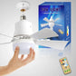 🌬️Surprise Price: Only £16.99!!🔥SmartBreez™ 40W LED Ceiling Fan Light – 20.5” Ultra-Quiet with Remote 🎯 | E27 + FREE B22 Adapter 🔌 | For Bedroom 😴, Kitchen 👩‍🍳 & Garage 🛠️ – UK Ready! 🇬🇧