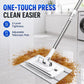 ⏳LAST DAY SALE ONLY ￡8.99!!🔥Extendable Telescopic Disposable Flat Clip Mop, 360° Swivel Lightweight Floor Mop -✨Multi-purpose Cleaner for Hardwood, Tile, Kitchen & Bathroom 2