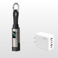 ⏳💥Final 3 hours-￡7.99!!🔌 4-in-1 Charging Cable with Digital Display & Keychain – Fast-Charging, Kink-Resistant & Compact