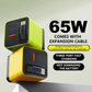 🔥HOT SALE 50% OFF🎁65W Fast Charging Phone Charger Block with Retractable 80cm Type-C Cable