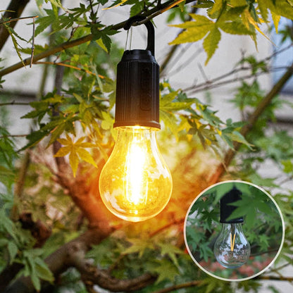 🎅🏻🌟Christmas Sale 50% OFF!!🎁Outdoor Camping Hanging Type-C Charging Retro Bulb Light