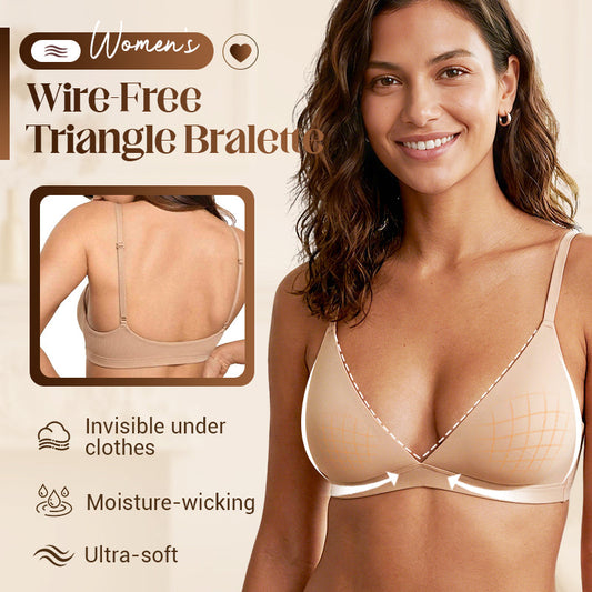 🎁💥LAST DAY SPECIAL PRICE!💞Women's Wire-Free Triangle Bralette