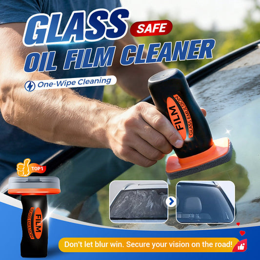 🔥Buy 2 Get 1 Free🔥⚡ 50K+ SOLD! Almost Gone-💥 Auto Glass Side Window Oil Film Removal Cleaner 2