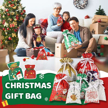 🎄Christmas Sale 49% OFF🎅The World’s Best Christmas Gift Bag With Drawstring🎁