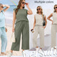 💕 Hot Sale  60% OFF💕Buy 2 Get 5% Off🔥New Women's  Sleeveless Top & Wide-Leg Pants 2-Piece Set