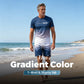 🔥LIMITED TIME 70% OFF!🔥 🏖️Summer Cool Deal: ONLY ￡15.99!!😎Men's Gradient Color T-Shirt & Shorts Set