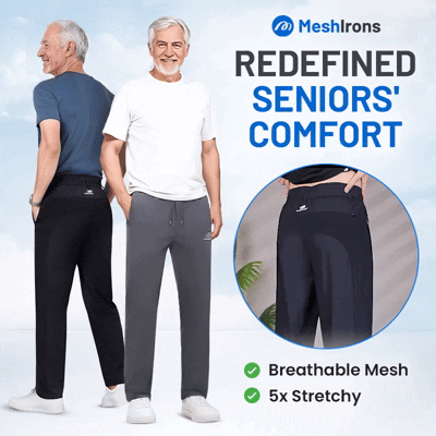 🔥2026 Hot Sale 65% OFF✨Men’s Breathable Mesh Panel Casual Pants