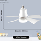 🌬️Surprise Price: Only £16.99!!🔥SmartBreez™ 40W LED Ceiling Fan Light – 20.5” Ultra-Quiet with Remote 🎯 | E27 + FREE B22 Adapter 🔌 | For Bedroom 😴, Kitchen 👩‍🍳 & Garage 🛠️ – UK Ready! 🇬🇧