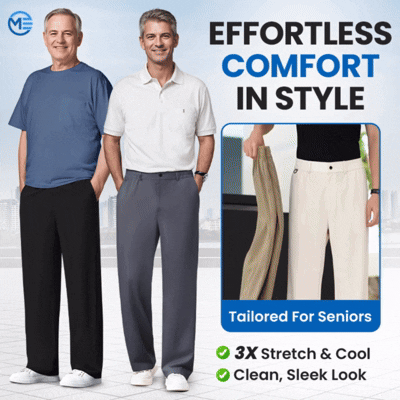 🔥2026 Hot Sale 50% OFF✨⏰Men's Ultra Comfort Ice Silk Flexible Casual Pants