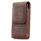 ⏳🏆LAST DAY SALE: ￡7.99!! ⚡Big Discount | Waist Belt Cell Phone Pouch 📱 Multi-Pocket Leather Holster with Card Holder