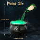 🔥HOT SALE 50% OFF🎁✨🎃Halloween Decorations Indoor - Witches Cauldron with Magic Floating Potion Bottles & Fog Maker