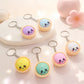 🏆Surprise Price: Only £6.99🔥Cute Dumpling Pressable Fidget Keychain - touch sensing light