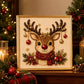🥳2026 HOT SALE🥳💞50K+ SOLD!🎄✨ DIY Christmas Pearl Diamond Art Kit– 5 festive designs, 3D raised beads & display frame included. A sparkling holiday masterpiece for your wall! 🖼️🎨