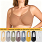 ⏳Hot Sale Only £7.99!!!💐🖤Women's Elegant Sheer Full Coverage Plus Size Bra 4