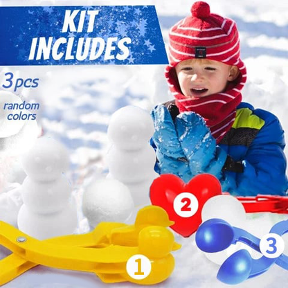 💥New Year Gift idea 49%OFF🎁Only￡3.99/pcs!⚡50K+ SOLD!❄️Endless Fun Snowball Kit