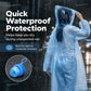 ⏳🏆LAST DAY SALE: ￡7.99!!🎁Buy 1 Get 1 Free🔥Pocket‑Size Disposable Raincoat for Unexpected Showers, Compact Ball‑Packaged Waterproof Emergency Poncho, One‑Size‑Fits‑All Lightweight Rain Protection for Travel, Hiking & Outdoor Events