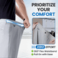 🔥2026 Hot Sale 50% OFF✨⏰Men's Ultra Comfort Ice Silk Flexible Casual Pants