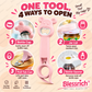 🎁Buy 1 Get 1 Free🔥⚡50K+ SOLD! Almost Gone-💥Multifunctional 4-in-1 Bottle Opener