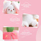 ⏳LAST DAY SALE: ￡7.99!!  🍓Strawberry Bunny Transformed into Little Rabbit🎀 Fruit Doll Plush Toy🐰