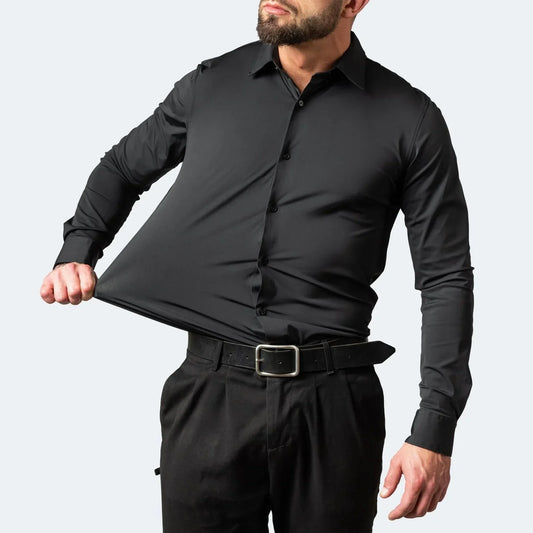 ⏳ Limited time 50% off🔥Buy 2 get 5% off 🔥Men's Stretch Short Sleeve Dress Shirt