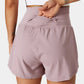 🔥 Limited time 50% OFF💥Buy 2 get 5% off🎉Nylon high-rise yoga shorts 🎽 with side pockets 2-in-1