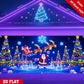 🎅🏻⏰Christmas Limited Sale 50% OFF!!🔥UV Reactive Christmas Garage Door Banner