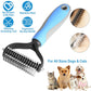 🐾 LIMITED TIME 50% OFF! ✨ Professional Pet Deshedding Tool – Gentle, 2-in-1, Efficient ✨ 2